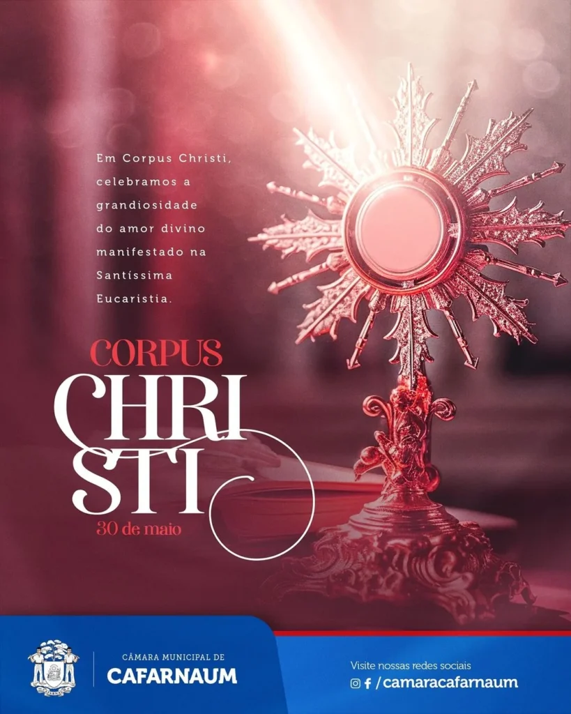 Hoje Celebramos O Dia De Corpus Christi, Uma Das Datas Mais Significativas Para A Fé Católica. Neste Dia, Comemoramos A Presença Real De Cristo Na Eucaristia, Um Momento De Renovação Espiritual E Comunhão. 1 Snapinsta. App 446585340 1498882064055145 711584651564618862 n 1080